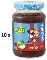 Hello ovocná svačinka s višněmi 10 x 190 g