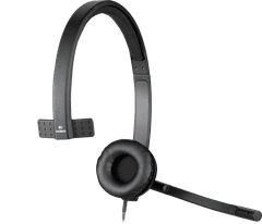 Logitech UC Corded Mono USB Headset H570e (Leatherette Pad) - Business EMEA