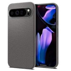 Spigen Silikonový obal na Google Pixel 9 PRO XL Spigen Liquid Air Mramorově šedý