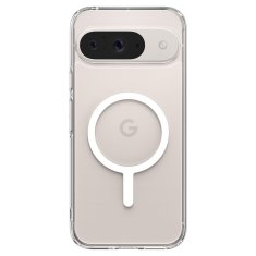 Spigen Kryt na Google Pixel 9 PRO Spigen Ultra Hybrid OneTap Ring MagSafe Bílý