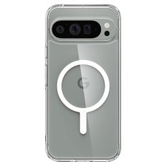 Spigen Kryt na Google Pixel 9 PRO XL Spigen Ultra Hybrid OneTap Ring MagSafe Bílý