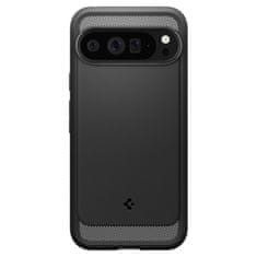 Spigen Silikonový obal na Google Pixel 9 PRO XL Spigen Rugged Armor Matně černý