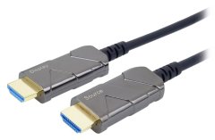 PremiumCord Ultra High Speed HDMI 2.1 optický fiber kabel 8K@60Hz,zlacené 30m