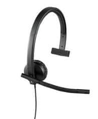 Logitech UC Corded Mono USB Headset H570e (Leatherette Pad) - Business EMEA