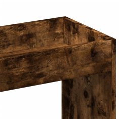 Petromila Skříň highboard kouřový dub 92 x 33 x 100 cm kompozitní dřevo