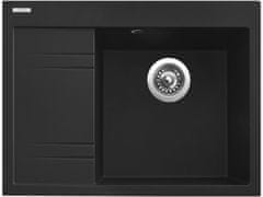 Sinks RIM 650 P Metalblack pravý