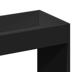 Vidaxl Skříň highboard černá 63 x 33 x 140 cm kompozitní dřevo