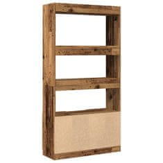 Vidaxl Skříň highboard old wood 92 x 33 x 180 cm kompozitní dřevo