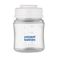 Canpol BABIES Sada lahví na skladování mléka 3x120 ml