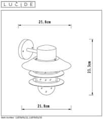 LUCIDE  ZICO nástěnné svítidlo 11874/01/30