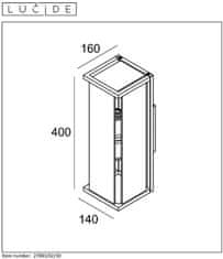 LUCIDE  CLAIRE nástěnné svítidlo 27883/02/30