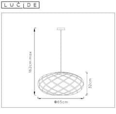 LUCIDE  WOLFRAM závěsné svítidlo 21417/65/30