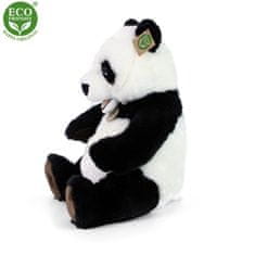 Rappa Plyšová panda sedící 33 cm ECO-FRIENDLY