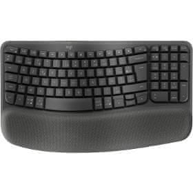 Logitech Wave Keys Wrl ergo GRAPHITE US