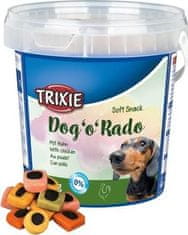 Trixie Soft Snack Dog´o´Rado - kuřecí kousky, kyblík 500 g