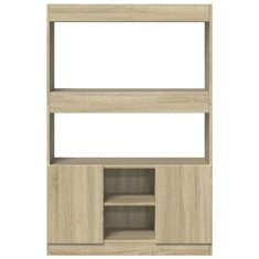 Petromila Skříň highboard dub sonoma 92 x 33 x 140 cm kompozitní dřevo