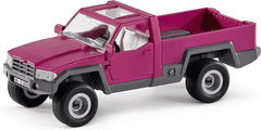 Schleich Schleich 42346 Pick-up s koňským přívěsem))