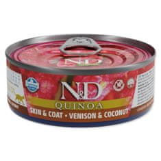 N&D Konzerva Cat Quinoa Venison & Coconut 0g