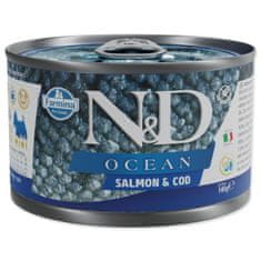 N&D Konzerva Dog Ocean Salmon & Codfish 140g