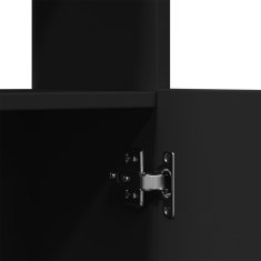 Petromila Skříň highboard černá 63 x 33 x 100 cm kompozitní dřevo