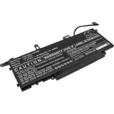 CameronSino Baterie pro DELL Latitude 7310 2-in-1, Latitude 7400 2-in-1 a další, 6750 mAh, Li-Pol