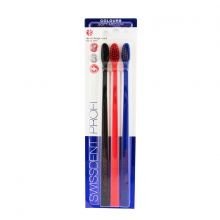 Swissdent Swissdent - Colours Soft-Medium Set - Set toothbrushes 2 +1 FREE 