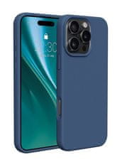 TopQ Kryt Essential iPhone 16 Pro ocelově modrý 128156