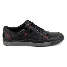 Pánské kožené boty Casual 932K black velikost 45