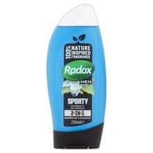 Radox Radox - Men Feel Sporty 2 v 1 Shower Gel & Shampoo - Shower gel for men 450ml 