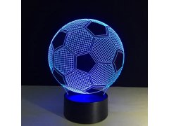 APT ZD98 FOTBALOVÁ 3D LED NOČNÍ LAMPA