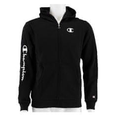 Champion Mikina černá 120 - 131 cm/S Full Zip C-logo