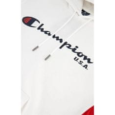 Champion Mikina bílá 188 - 192 cm/XL Off Court Mit Usa-logo