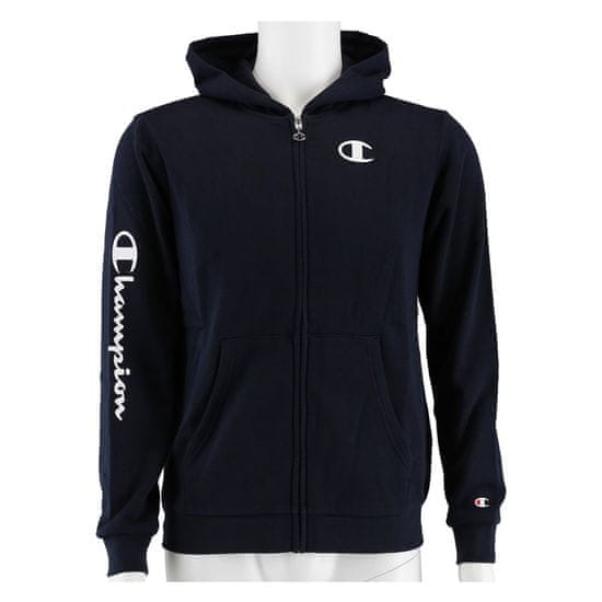 Champion Mikina tmavomodrá Full Zip C-logo