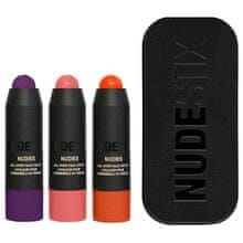 NUDESTIX Nudestix - Trendy Blush Mini Set - Dárková sada dekorativní kosmetiky 