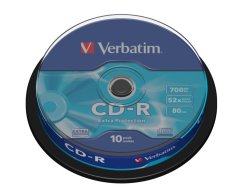 Verbatim CD-R DL 700MB (80min) 52x Extra protection 10-cake