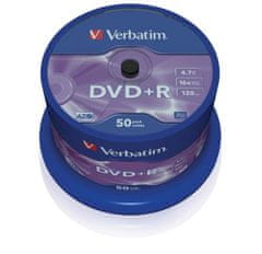 Verbatim DVD+R 4,7 GB (120min) 16x 50-cake