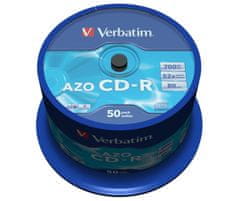 Verbatim CD-R DLP 700MB (80min) 52x Crystal 50-cake