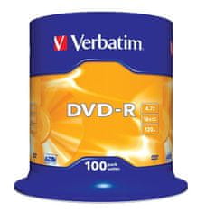 Verbatim DVD-R 4,7 GB (120min) 16x 100-cake