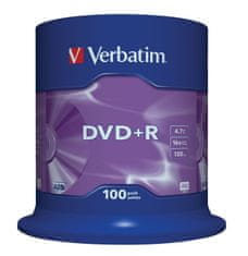 Verbatim DVD+R 4,7 GB (120min) 16x 100-cake