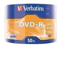 Verbatim DVD-R 4,7 GB (120min) 16x 50-spindl RETAIL