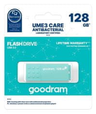 GoodRam 128GB USB Flash 3.0 UME3 CARE mentolová