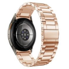 Tech-protect Stainless řemínek na Samsung Galaxy Watch 4 / 5 / 5 Pro / 6 / 7 / FE, blush gold