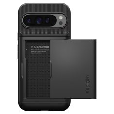 Spigen Pancéřový kryt na Google Pixel 9 PRO XL Spigen Slim Armor CS Černý