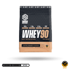 Soccer Supplement Whey Protein Isolate Whey90 slaný karamel Ostatní: 1 kg