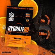 Soccer Supplement Energy & Electrolyte Drink v sáčku Hydrate90 pomeranč Ostatní: 1 balení (12 ks)