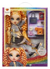 MGA Rainbow High Sparkle & Shine Fashion panenka - Clementine (Orange)