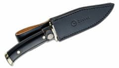 Civilight C20072-1 Teton Tickler outdoorový nůž 13,9 cm, Satin, černá, G10, niklové stříbro, pouzdro 