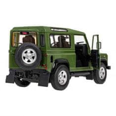 Rastar Auto Land Rover Defender na dálkové ovládání 1:14 RASTAR, zelené