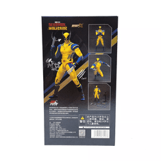 MARVEL ZD Toys Deadpool & Wolverine Akční figurky Wolverin + příslušenství..