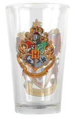 CurePink Sklenice Harry Potter: Gryffindor - Nebelvír (objem 450 ml)